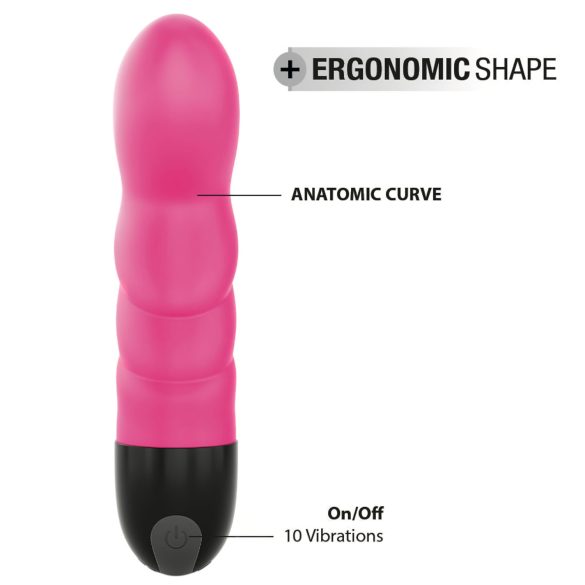 Dorcel Expert G 2.0 - polnilni G-točka vibrator (rožnat)
