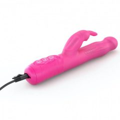   Dorcel Baby Rabbit 2.0 - vibrator s paličico za ponovno polnjenje (roza)