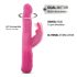 Dorcel Baby Rabbit 2.0 - akumulatorski vibrator s stimulatorjem klitorisa (roza)