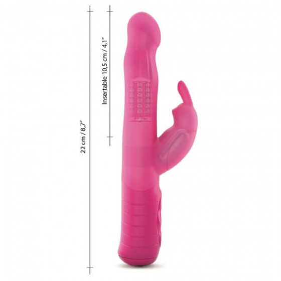 Dorcel Baby Rabbit 2.0 - vibrator s paličico za ponovno polnjenje (roza)