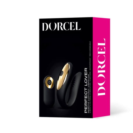 Dorcel Perfect Lover - radijski vibrator z možnostjo polnjenja (črn)