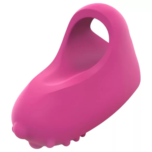 Dorcel Magic Finger - polnilni prstni vibrator (roza)