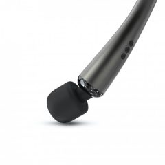   Dorcel Megawand - masažni vibrator z možnostjo polnjenja (srebrno siva)