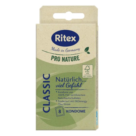 RITEX Pro Nature Classic - kondom (8 kosov)