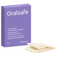 Oralsafe - zaščitna folija za oralni seks - 8 kosov