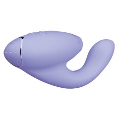   Womanizer Duo 2 - vodoodporen vibrator za točko G in stimulator klitorisa (vijolična)