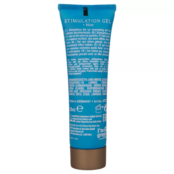 HOT Shiatsu Joyful - stimulativna krema za ženske - meta - 30 ml