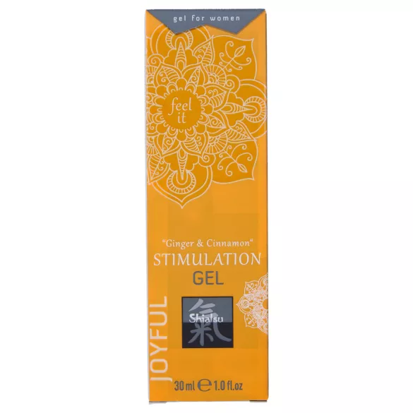 HOT Shiatsu - stimulacijska krema za ženske - ingver in cimet - 30ml