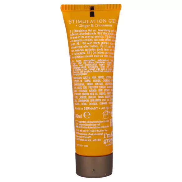 HOT Shiatsu - stimulacijska krema za ženske - ingver in cimet - 30ml