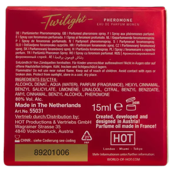 HOT Twilight - feromonski parfum za ženske - dišeč - 15 ml