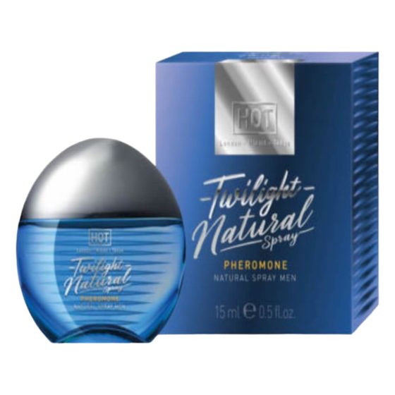 HOT Twilight Natural - feromonski parfum za moške (15ml) - brez dišav
