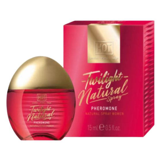 HOT Twilight Natural - feromonski parfum za ženske (15ml) - brez dišav