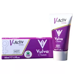 Hot V-Active - intim stimulacijska krema za ženske - 50 ml