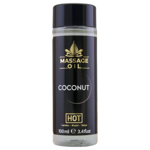 HOT - masažno olje za nego kože - kokos - 100 ml
