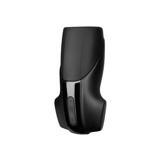 Satisfyer Men Vibration - vibrator z izjemno močnim želodom za polnjenje (črn)