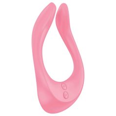   Satisfyer Endless Joy - vibrator za pare - polnjenje USB - roza
