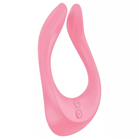 Satisfyer Endless Joy - vibrator za pare - polnjenje USB - roza