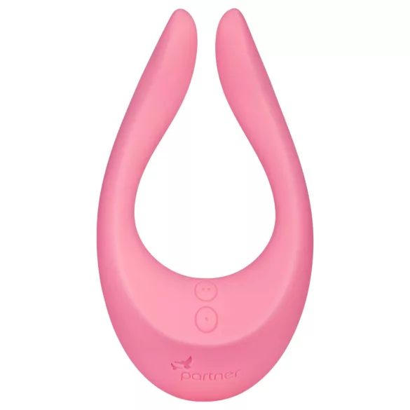 Satisfyer Endless Joy - vibrator za pare - polnjenje USB - roza