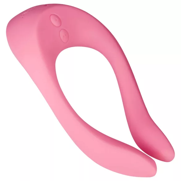 Satisfyer Endless Joy - vibrator za pare - polnjenje USB - roza