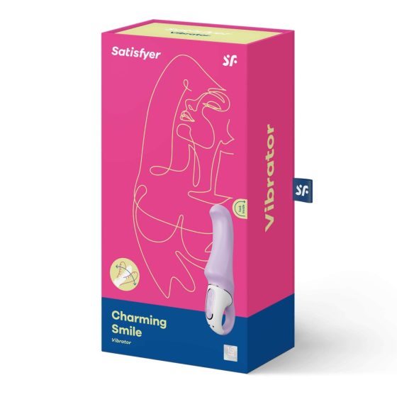 Satisfyer Charming Smile - vodoodporen vibrator za točko G, ki ga je mogoče ponovno napolniti (vijolična)