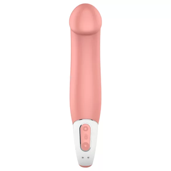 Satisfyer Master - vibratorski masažer - vodoodporen - polnilni - naravna barva