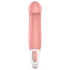 Satisfyer Master - vibratorski masažer - vodoodporen - polnilni - naravna barva