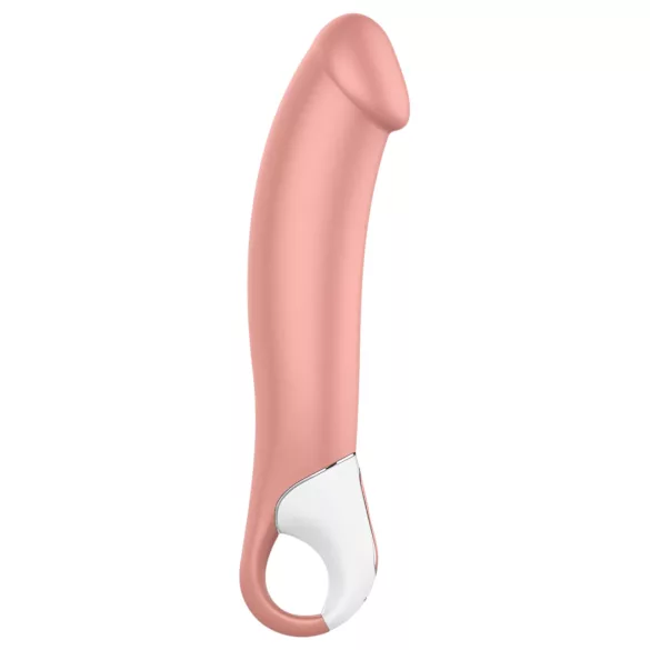 Satisfyer Master - vibratorski masažer - vodoodporen - polnilni - naravna barva