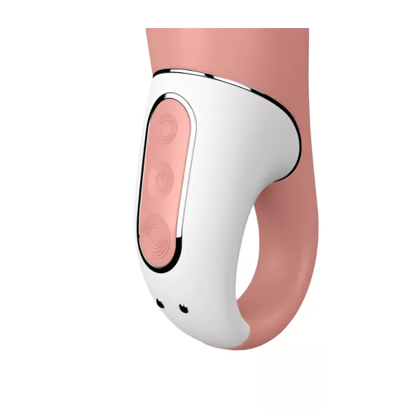 Satisfyer Master - vibratorski masažer - vodoodporen - polnilni - naravna barva