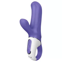   Satisfyer Magic Bunny - vodoodporni vibrator z ročajem za klitoris (vijoličen)
