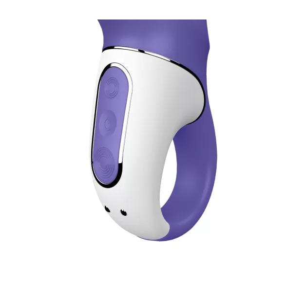 Satisfyer Magic Bunny - vibrator za klitoris z ročajem - vodoodporen - modra