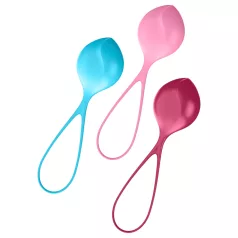 Satisfyer - gejša kroglice - komplet 3 kosov