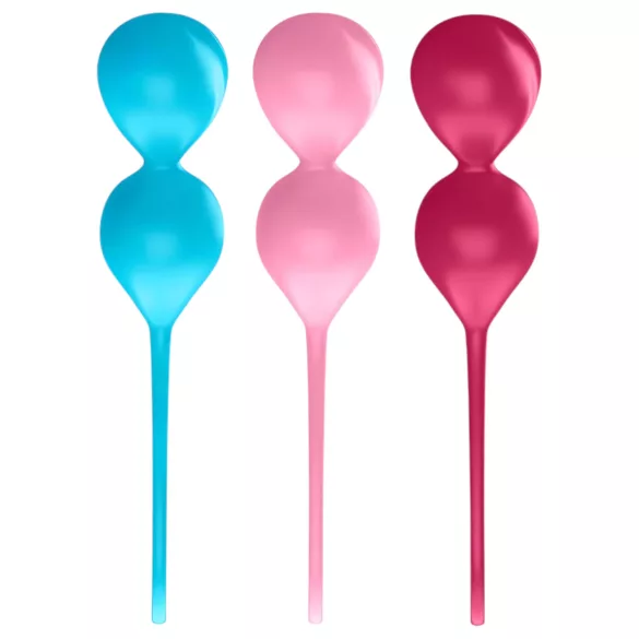 Satisfyer V Balls - gejša kroglice set - 3-delni komplet