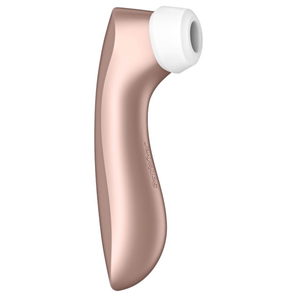 Satisfyer Pro 2+ - polnilni vibrator za klitoris - rjav