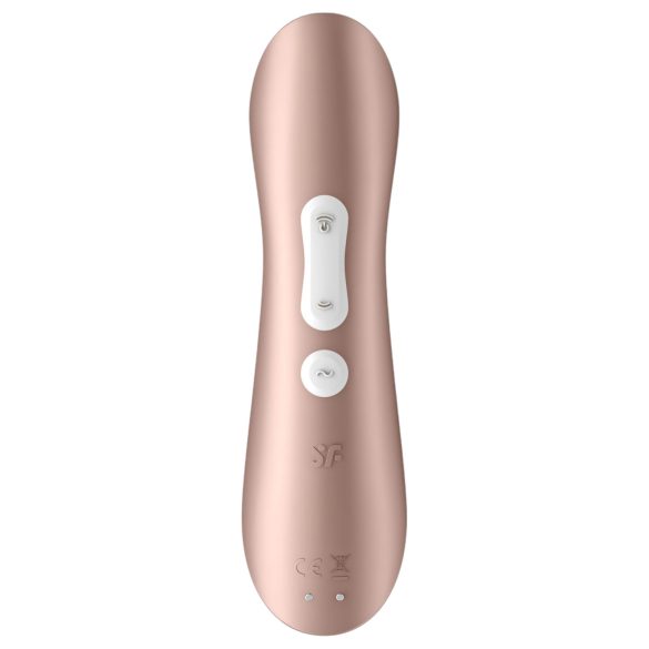 Satisfyer Pro 2+ - polnilni vibrator za klitoris - rjav