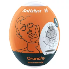   Satisfyer Egg Crunchy - masturbator za penis - enkratna uporaba
