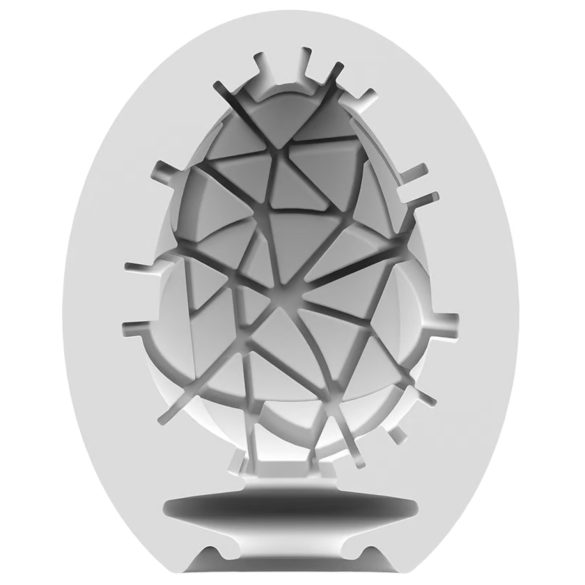 Satisfyer Egg Crunchy - masturbator za penis - enkratna uporaba