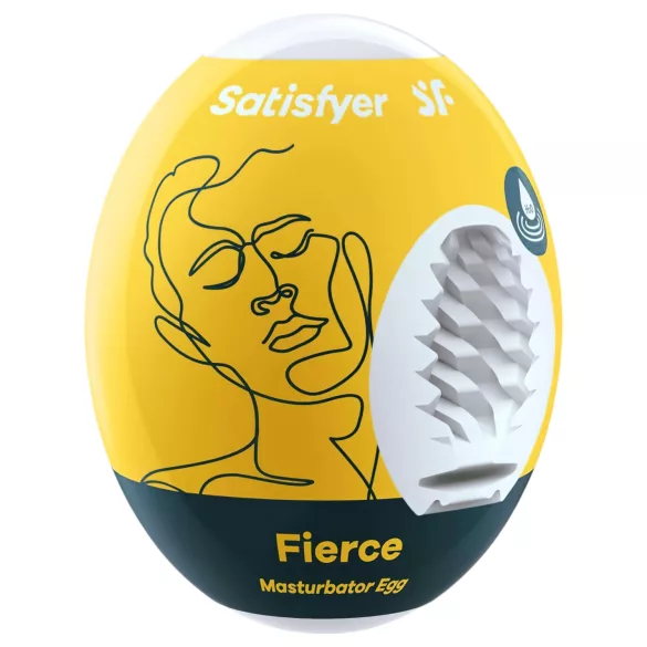 Satisfyer Egg Fierce - masturbator jajček - ena uporaba