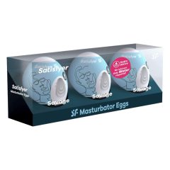 Satisfyer Egg Savage - set jajčk za masturbacijo (3 kosi)
