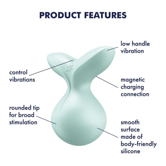 Satisfyer Viva la Vulva 3 - vodoodporni klitorisni vibrator z možnostjo polnjenja (meta)