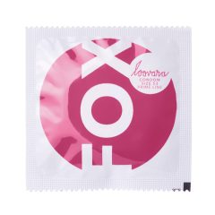 Loovara Fox 53 veganski kondom - 53 mm (12 kosov)