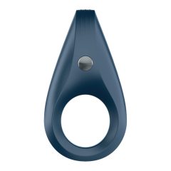   Satisfyer Rocket Ring - vodoodporen vibracijski obroček za penis, ki ga je mogoče polniti (sivo-modri)