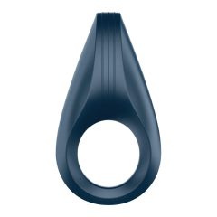   Satisfyer Rocket Ring - vodoodporen vibracijski obroček za penis, ki ga je mogoče polniti (sivo-modri)