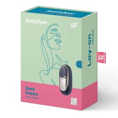   Satisfyer Dark Desire - brezžični vibrator za klitoris (črn)