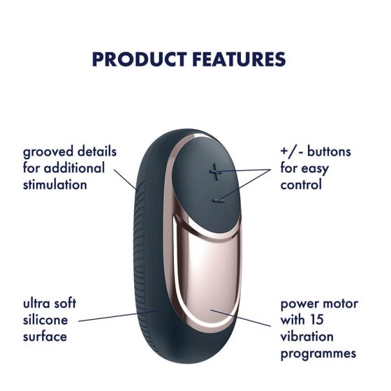Satisfyer Dark Desire - brezžični vibrator za klitoris (črn)