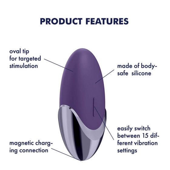 Satisfyer Purple Pleasure - Brezžični vibrator za klitoris (vijolična)