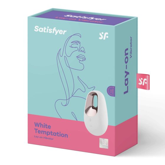 Satisfyer White Temptation - Brezžični vibrator za klitoris (bel)