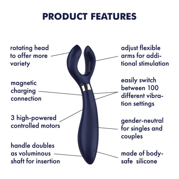 Satisfyer Endless Fun - vibracijski parni stimulator