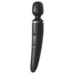   Satisfyer Wand-er Woman - masažni vibrator - vodoodporen - črna
