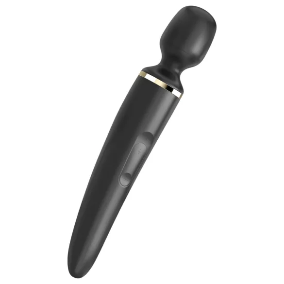 Satisfyer Wand-er Woman - masažni vibrator - vodoodporen - črna