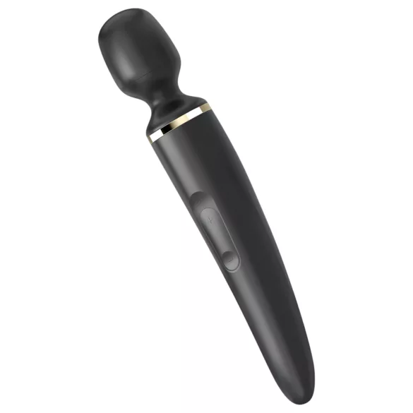 Satisfyer Wand-er Woman - masažni vibrator - vodoodporen - črna
